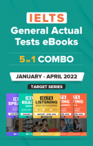 IELTS (General) 5 in 1 Actual Tests eBook combo / معرفی 20 کتاب آمادگی آیلتس