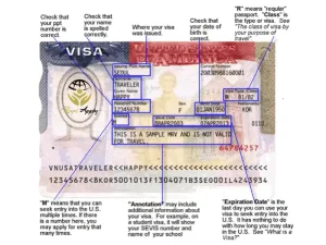 اطلاعات موجود در پاسپورت آمریکا
